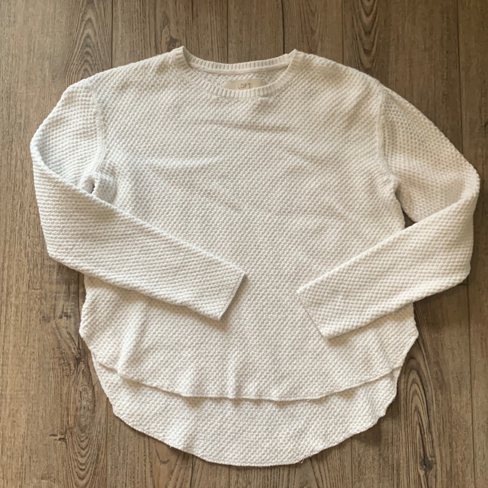 Cream colored sweater